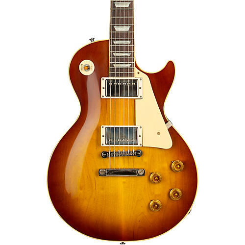 Gibson Custom 1958 Les Paul Standard Reissue VOS Electric Guitar Iced Tea Burst