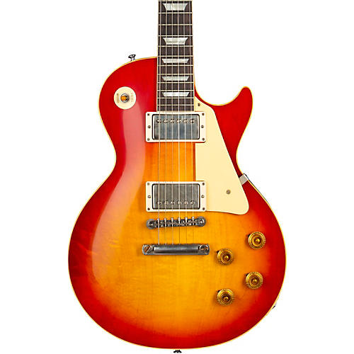 Gibson Custom 1958 Les Paul Standard Reissue VOS Electric Guitar Washed Cherry Sunburst