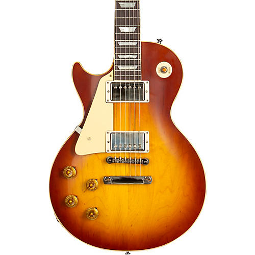 Gibson Custom 1958 Les Paul Standard Reissue VOS Left-Handed Electric Guitar Iced Tea Burst