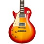 Gibson Custom 1958 Les Paul Standard Reissue VOS Left-Handed Electric Guitar Washed Cherry Sunburst 841136