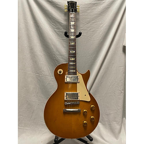 Gibson 1958 Reissue Murphy Aged Les Paul Solid Body Electric Guitar Honey Burst