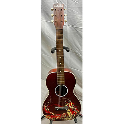 Silvertone 1958 SEARS CHRISTMAS CATALOG ACOUSTIC Acoustic Guitar