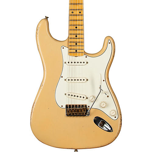 Fender Custom Shop 1958 Stratocaster Journeyman Relic Electric Guitar Masterbuilt by Todd Krause Desert Sand