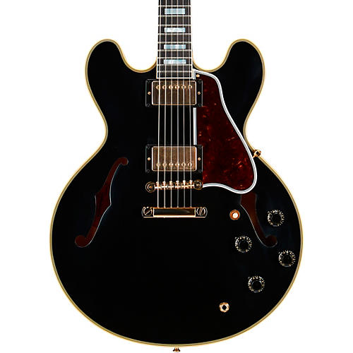 Gibson Custom 1959 ES-355 Reissue Stopbar VOS Semi-Hollow Electric Guitar Ebony