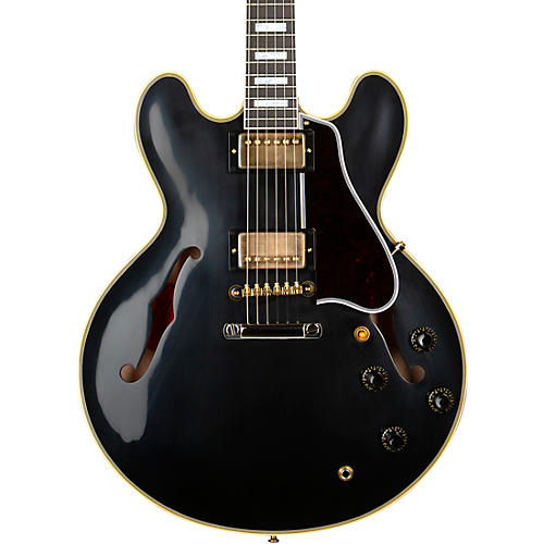 Gibson Custom 1959 ES-355 Reissue Stopbar VOS Semi-Hollow Electric Guitar Ebony