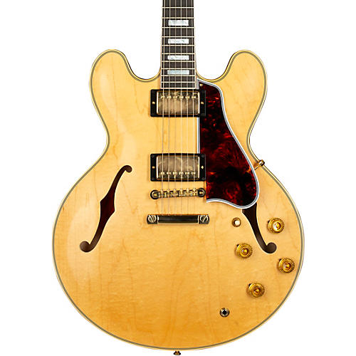 Gibson Custom 1959 ES-355 Reissue Stopbar VOS Semi-Hollow Electric Guitar Vintage Natural