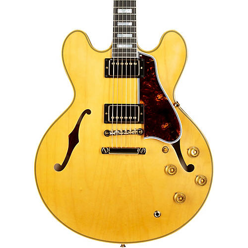 Gibson Custom 1959 ES-355 Reissue Stopbar VOS Semi-Hollow Electric Guitar Vintage Natural