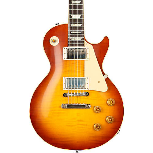 Gibson Custom 1959 Les Paul Standard Reissue VOS Electric Guitar Iced Tea Burst