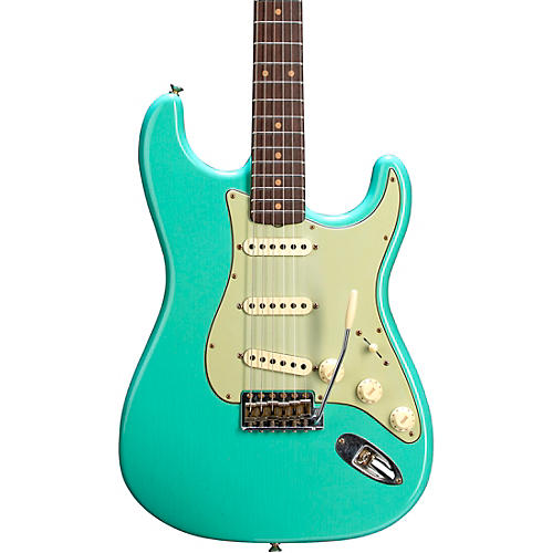 Fender Custom Shop 1959 Stratocaster Journeyman Relic Electric Guitar Super Faded Aged Seafoam Green
