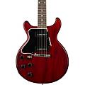 Gibson Custom 1960 Les Paul Special DC Reissue VOS Left-Handed Electric Guitar TV YellowCherry Red