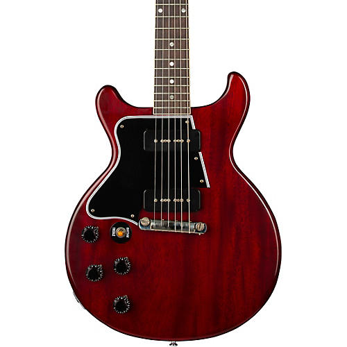 Gibson Custom 1960 Les Paul Special DC Reissue VOS Left-Handed Electric Guitar Cherry Red