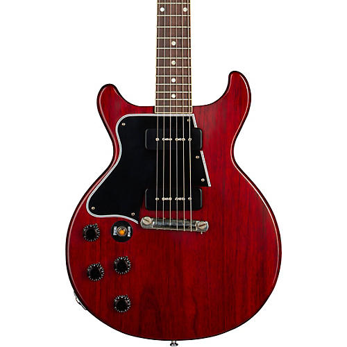 Gibson Custom 1960 Les Paul Special DC Reissue VOS Left-Handed Electric Guitar Cherry Red