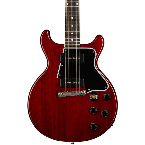 Gibson Custom 1960 Les Paul Special Double-Cut Electric Guitar VOS Cherry Red