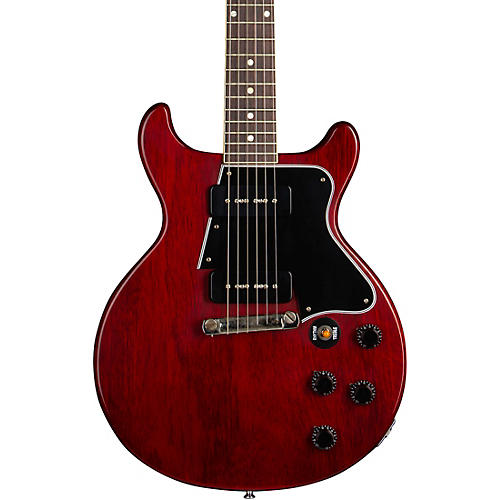 Gibson Custom 1960 Les Paul Special Double-Cut Electric Guitar VOS Cherry Red