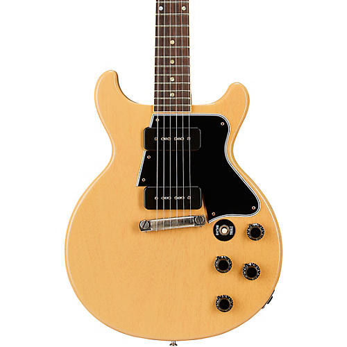 Gibson Custom 1960 Les Paul Special Double Cut Electric Guitar, VOS TV Yellow