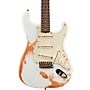 Fender Custom Shop 1960 Stratocaster Heavy Relic Electric Guitar Aged Olympic White
