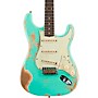Fender Custom Shop 1960 Stratocaster Heavy Relic Electric Guitar Faded Aged Surf Green