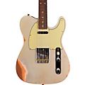 Fender Custom Shop 1960 Telecaster Custom Heavy Relic Electric Guitar Super Faded Aged Chocolate 3-Color SunburstAged Inca Silver