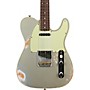 Fender Custom Shop 1960 Telecaster Custom Heavy Relic Electric Guitar Aged Inca Silver CZ586961
