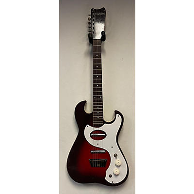 Silvertone 1960S 1457 Solid Body Electric Guitar