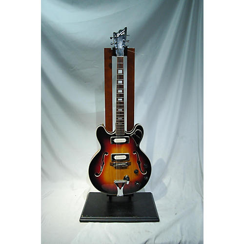 Univox 1960'S CUSTOM Hollow Body Electric Guitar 2 Color Sunburst