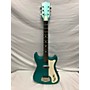 Vintage Silvertone 1960s 1413 Solid Body Electric Guitar Green