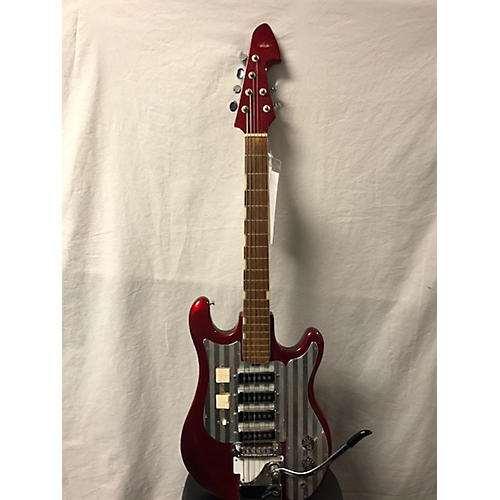 1960s 1437 Red Solid Body Electric Guitar