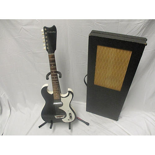 1960s 1448 Amp In Case Solid Body Electric Guitar
