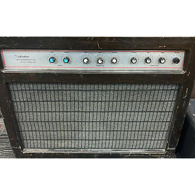 Silvertone 1960s 1474 Reverberator Twin Twelve Tube Guitar Combo Amp