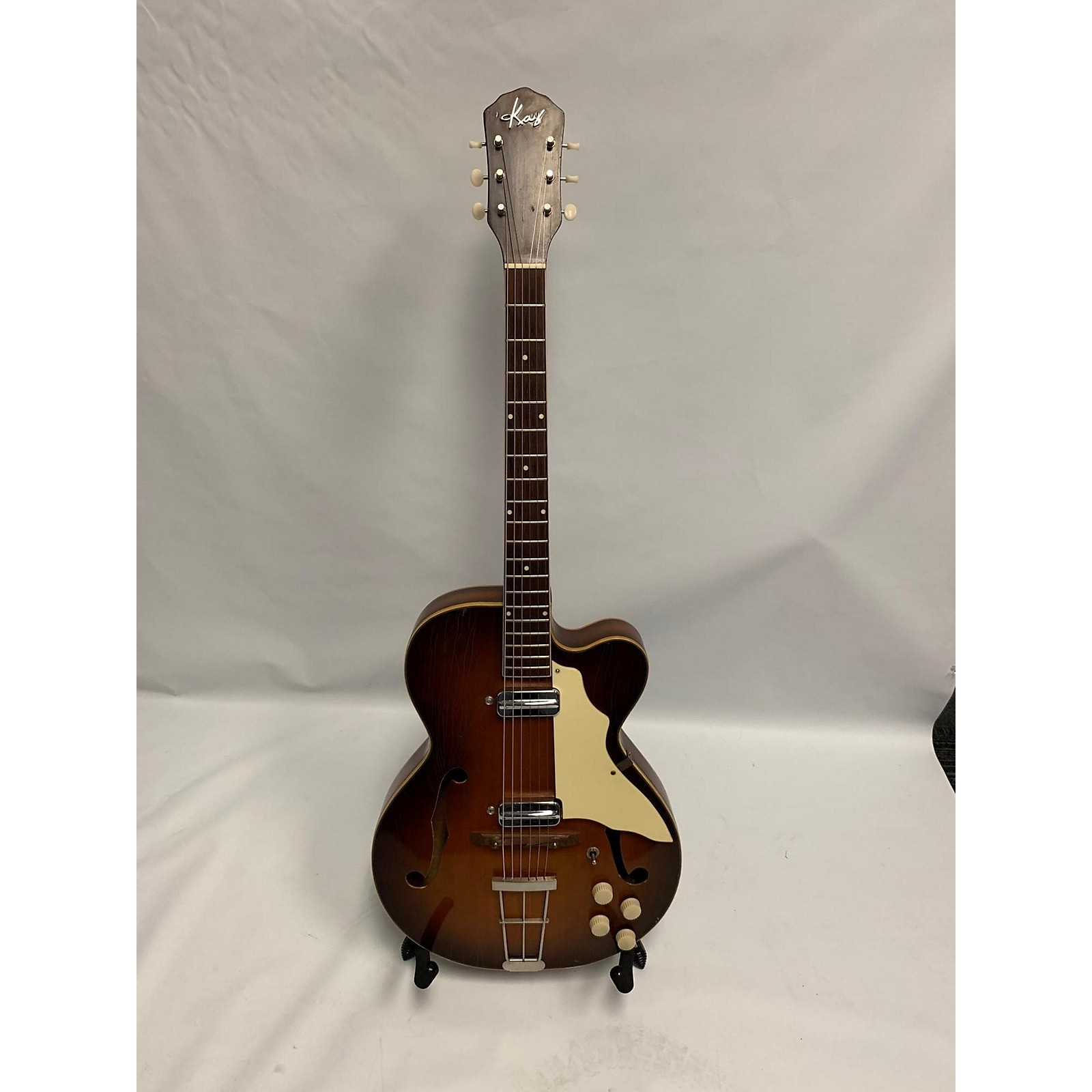 Vintage Kay 1960s 1960's Kay K672 Swingmster Hollow Body Electric