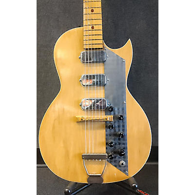 Old Kraftsman 1960s 3PU Solidbody Hollow Body Electric Guitar