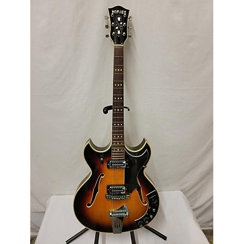 Hofner 1960s 4578 VTZ Ambassador Hollow Body Electric Guitar Sunburst