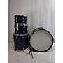 Vintage Slingerland 1960s 4pc Kit Drum Kit Blue Sparkle