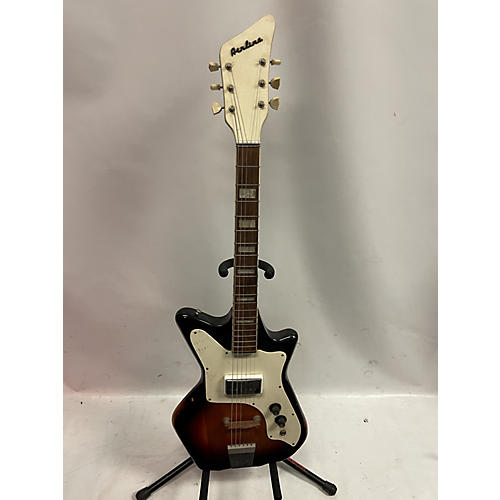 Airline 1960s '59 Single Pickup Solid Body Electric Guitar Sunburst