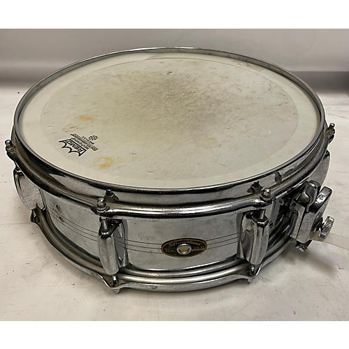 Slingerland 1960s 6X14 Gene Krupa Snare Drum Silver 13