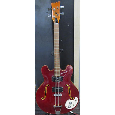 Mosrite 1960s Celebrity 221 Hollowbody Electric Bass Guitar