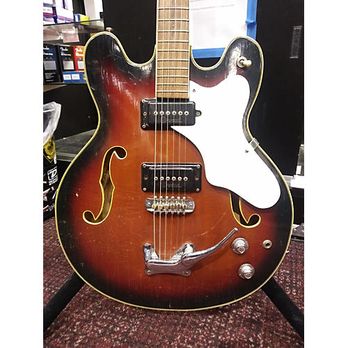 Mosrite 1960s Celebrity Hollow Body Electric Guitar Sunbust