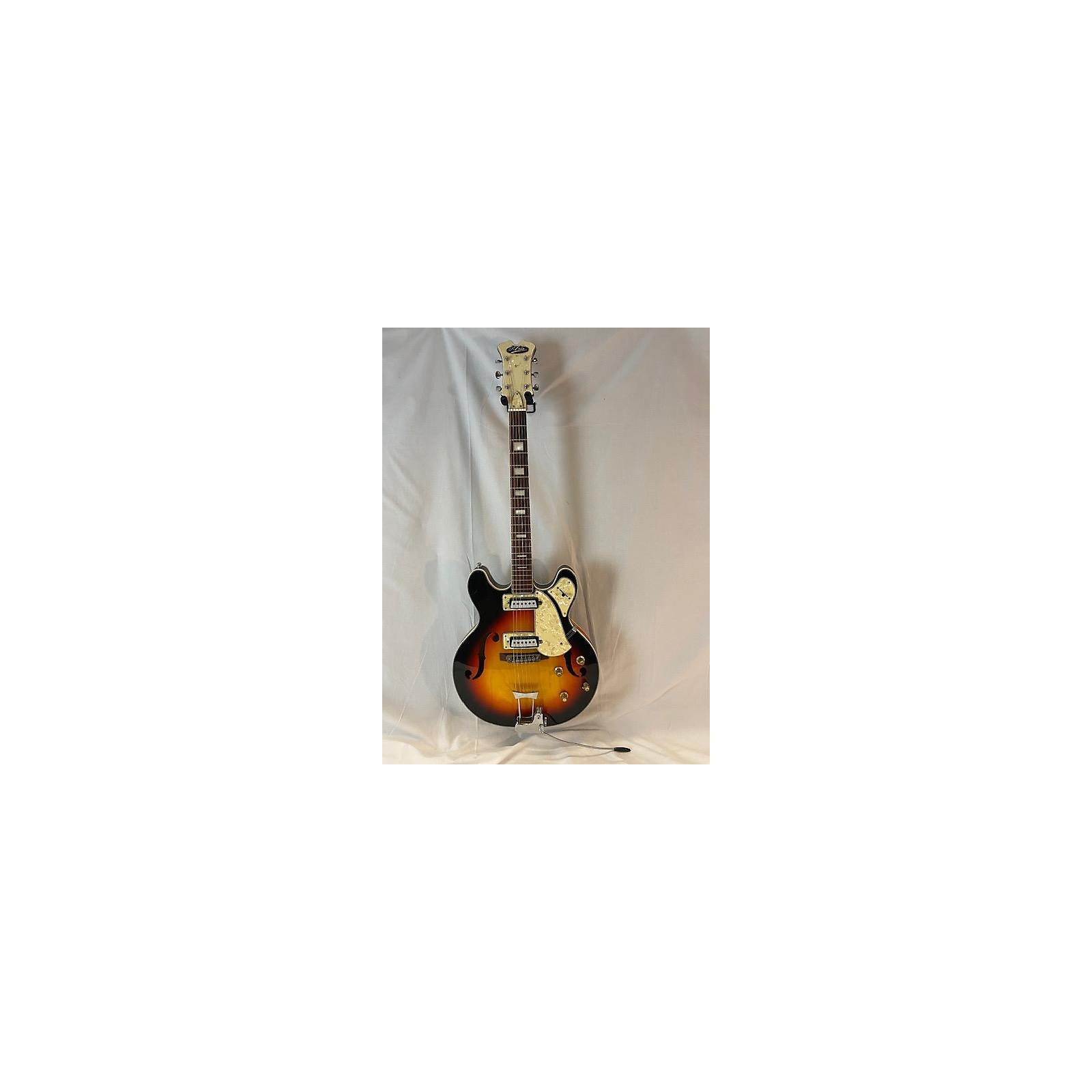 Vintage Aria 1960s DIAMOND Hollow Body Electric Guitar Sunburst