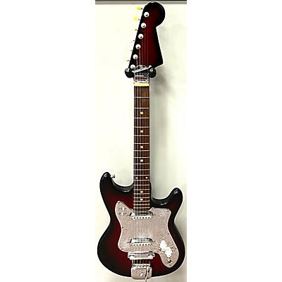 Teisco 1960s Double Cut Solid Body Electric Guitar