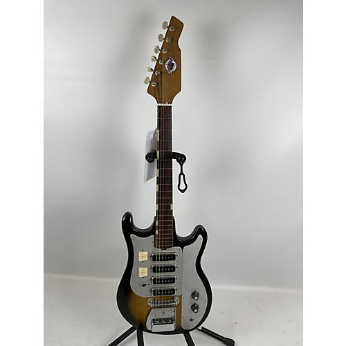 Teisco 1960s ET-440 Solid Body Electric Guitar Sunburst