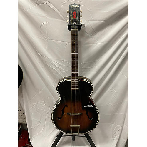 Harmony 1960s F-611 Acoustic Guitar Faded Tobacco