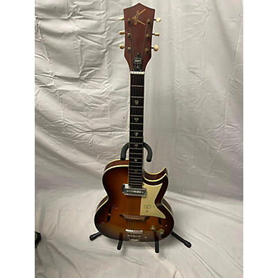 Kay 1960s Galaxie Hollow Body Electric Guitar