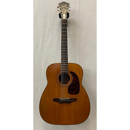 Harmony 1960s H-1260 Acoustic Guitar Natural