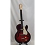 Vintage Harmony 1960s H-53 Rocket Hollow Body Electric Guitar red burst