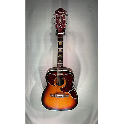 Harmony 1960s H1235 Deluxe Acoustic Guitar
