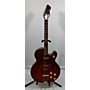 Vintage Airline 1960s H54 Hollow Body Electric Guitar TRANS RED BURST