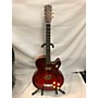 Vintage Harmony 1960s H56 Hollow Body Electric Guitar Red