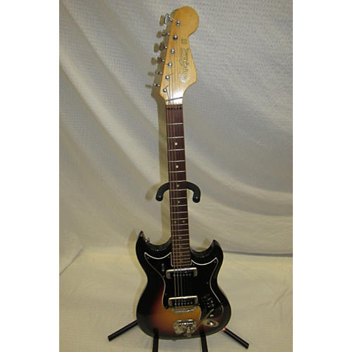 Hagstrom 1960s HAG II Solid Body Electric Guitar 2 Color Sunburst