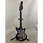 Vintage Kingston 1960s Hound Dog Solid Body Electric Guitar 2 Tone Sunburst
