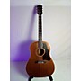 Vintage Gibson 1960s J-50 Acoustic Guitar Natural